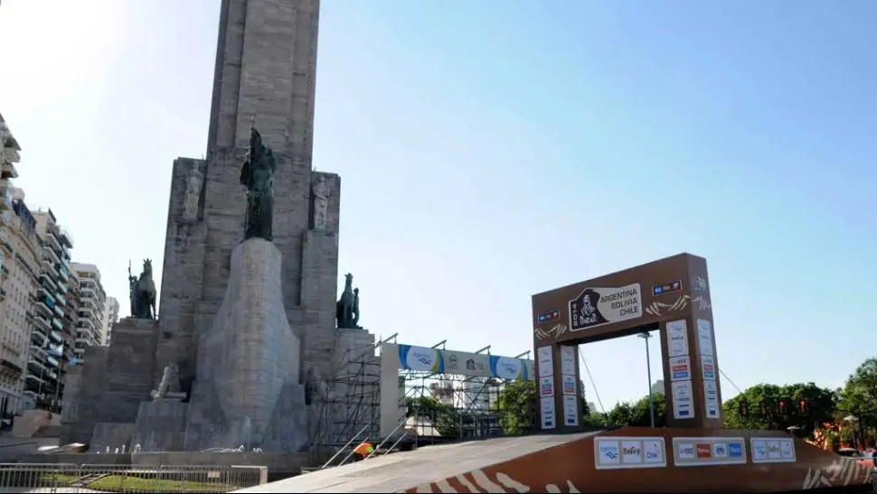 El Dakar llegó a Rosario