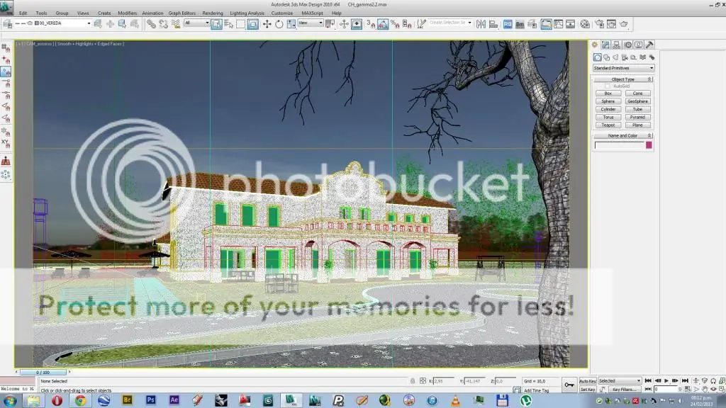 Club House en 3ds max + vray · P.E.A.R.