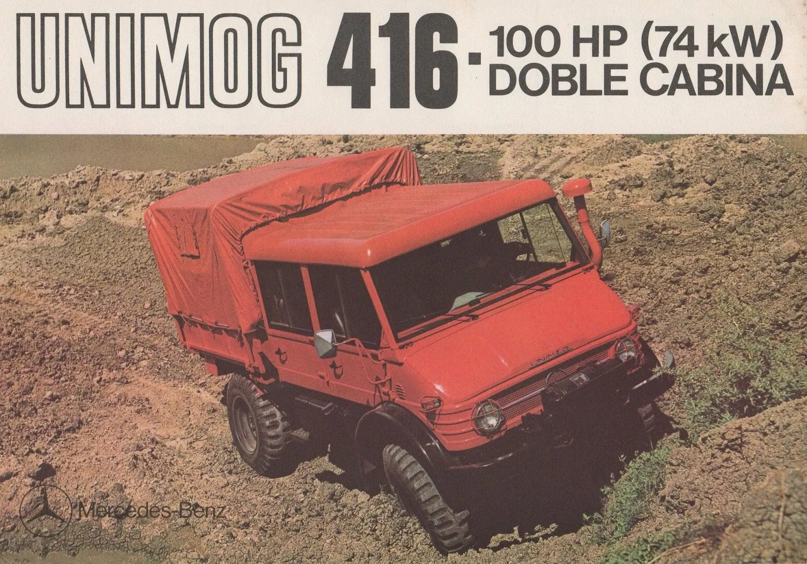 El Unimog de Mercedes-Benz