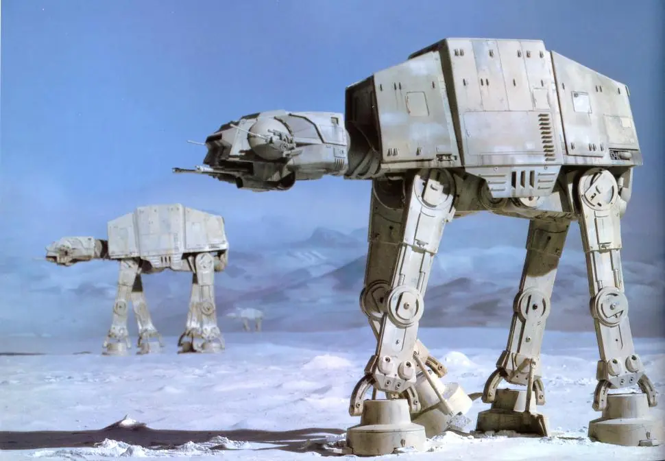 Me arme el AT-AT de papel de star wars y te lo muestro!