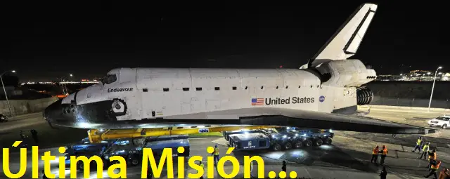 Impresionante y sentimental time lapse del Endeavour cami...