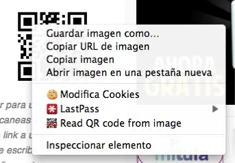 Leer códigos QR desde Chrome