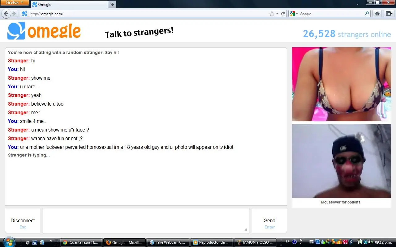 Nuevas jodas en Omegle parte 1