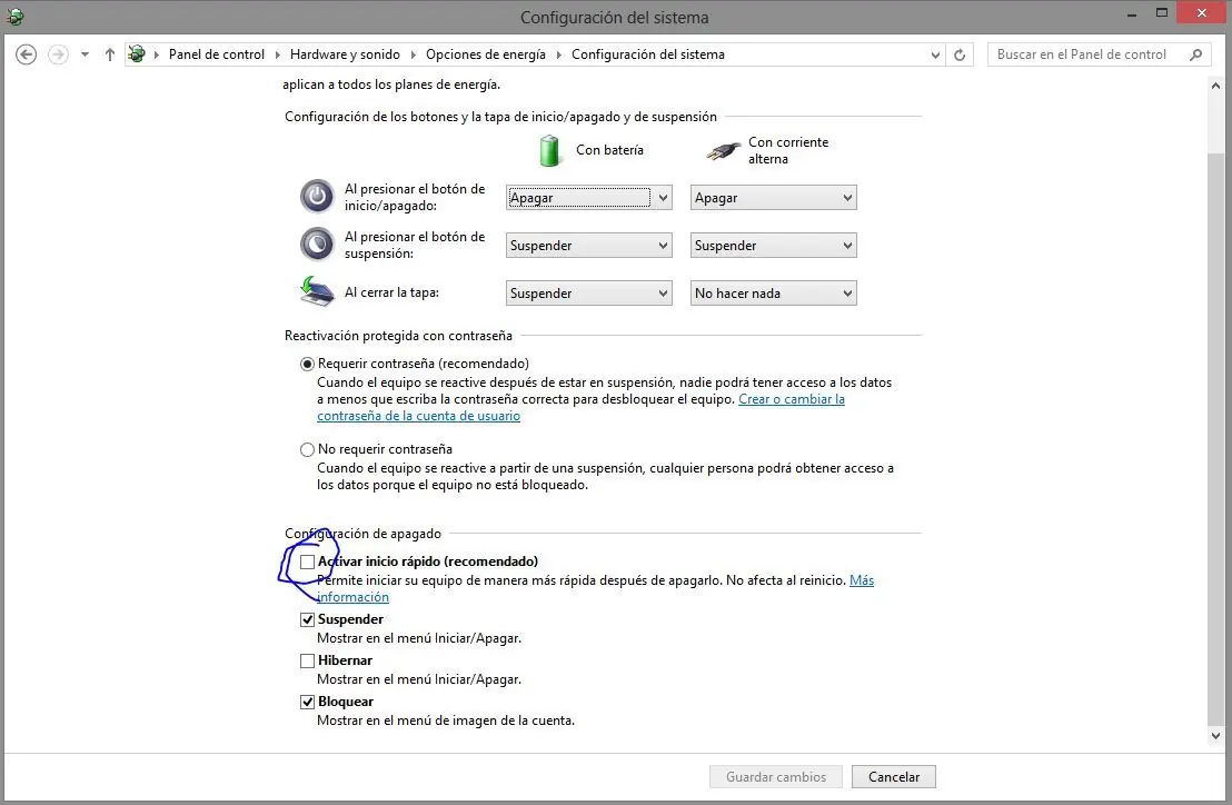 tenes windows 8