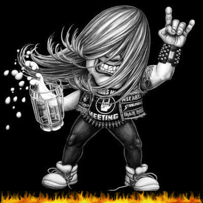 Ser un metalero-rockero en estos días...