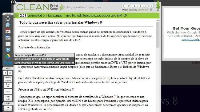 google chrome