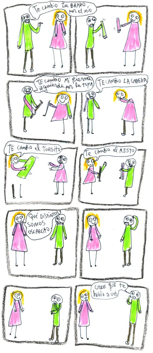 algunos chistes y historietas