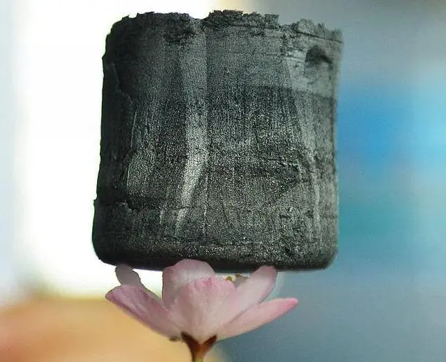Aerogel de grafeno: El material más liviano jamás logrado