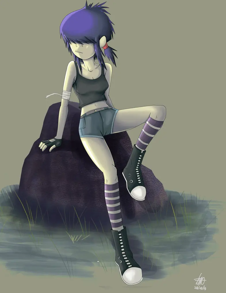 Fan art Noodle de Gorillaz