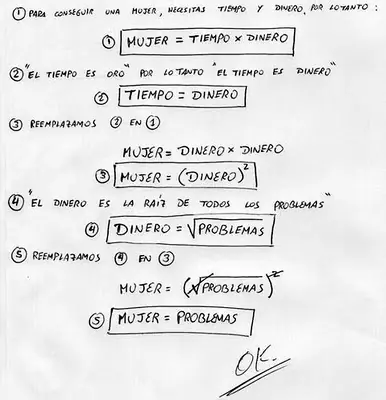 Para reirse de las matematicas