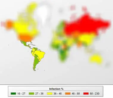 Estudio revela que Chile es uno de los países que sufre má