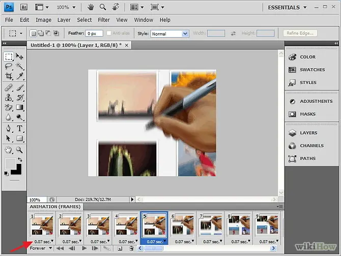 Cómo crear un GIF animado en Photoshop a partir de un Video