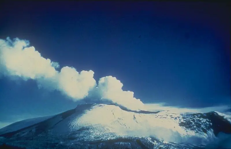Erupción volcanica del Nevado del Ruiz - Colombia 1985