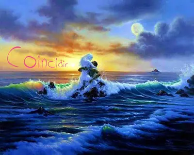 El mar te trae a mí.
