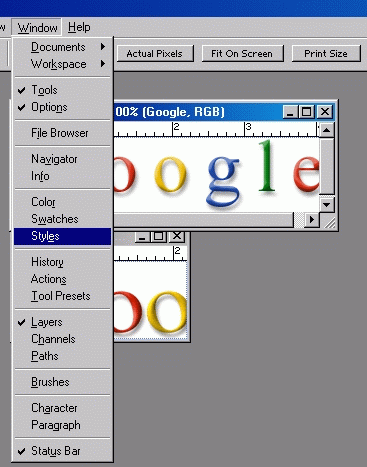 Google En Photoshop (Te Soprendera)