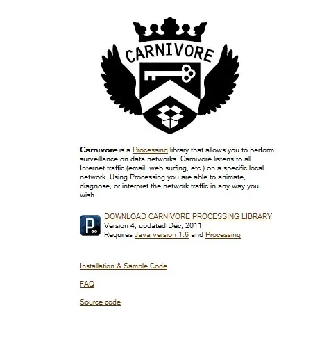 Carnivore Software De Espionaje ee.uu