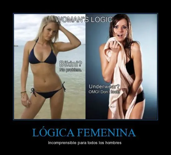 logica femenina vs logica masculina en accion