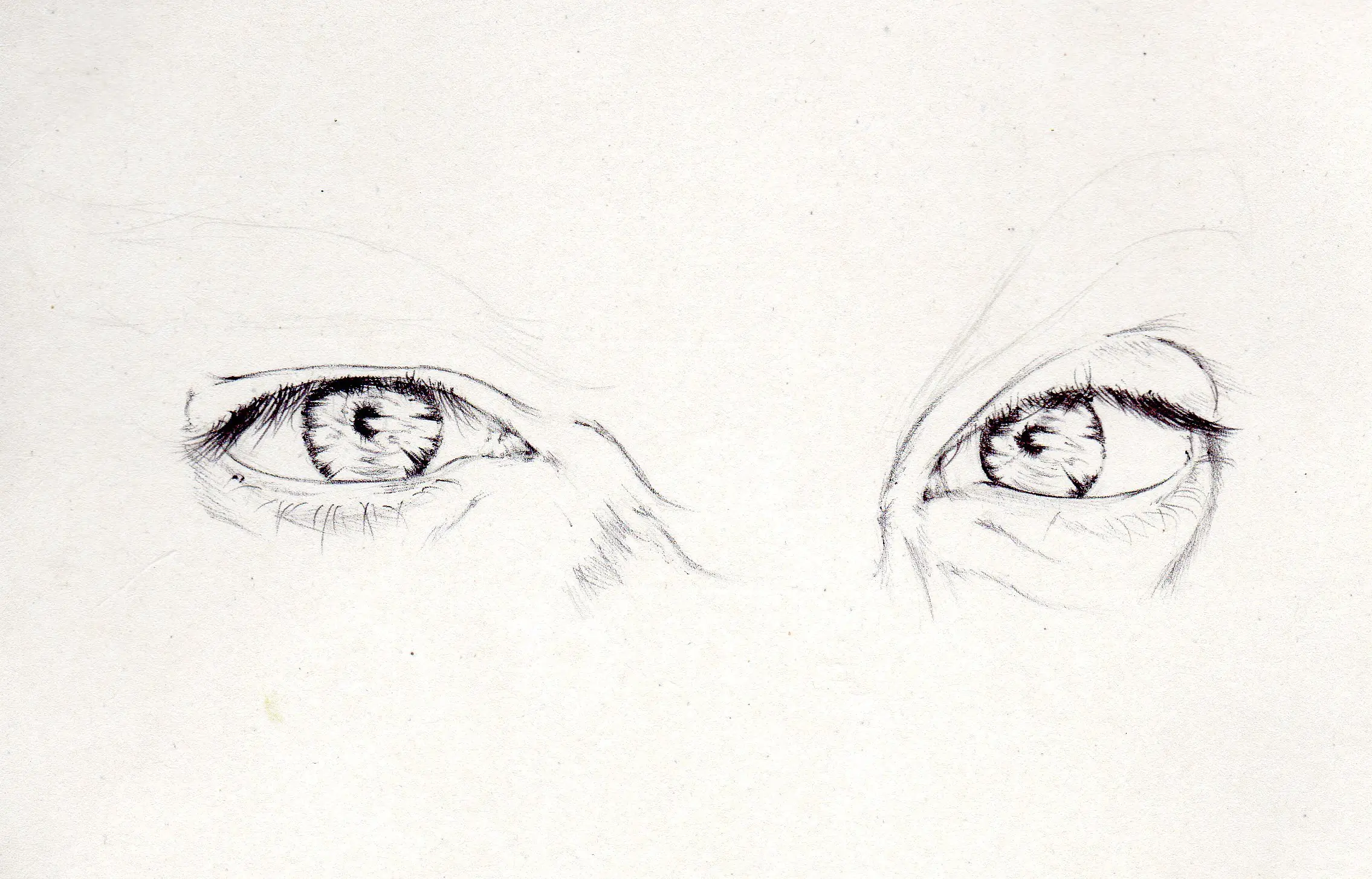 Ojos en acuarela y Algo más