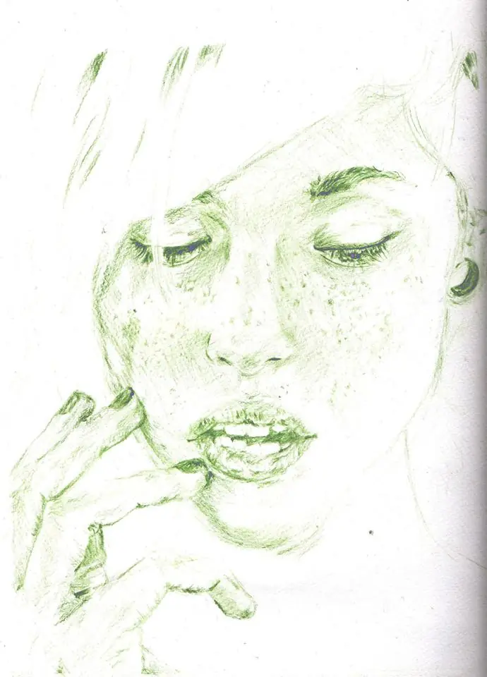 Ojos en acuarela y Algo más