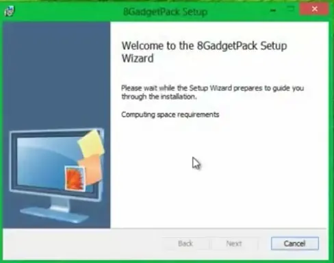 Gadgets para windows 8