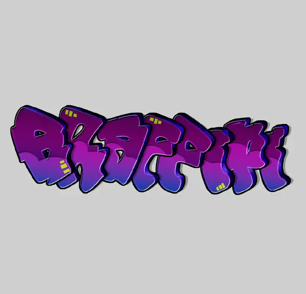 [Psd] Crear un efecto Graffiti de dibujos animados