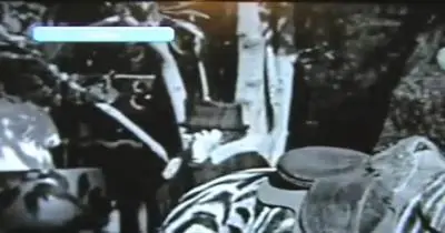 Un posible viajero del tiempo capturado en una cinta de Char
