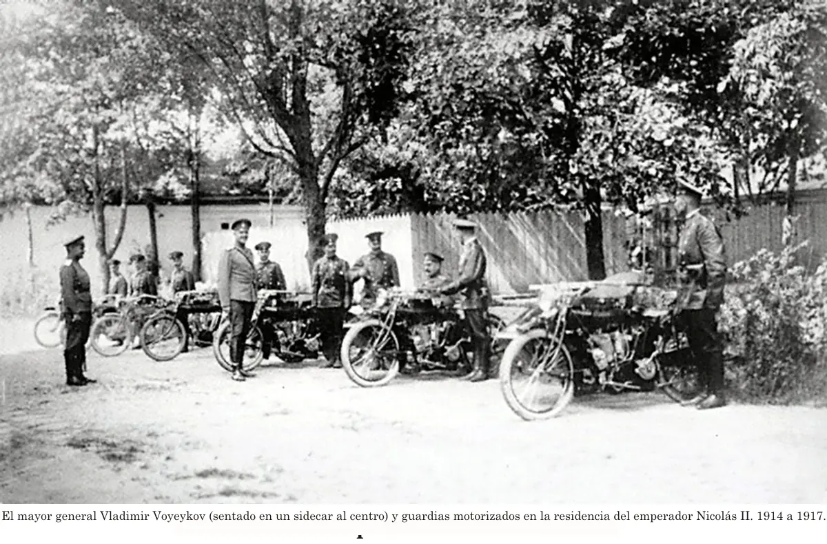 Motos en el Imperio Ruso