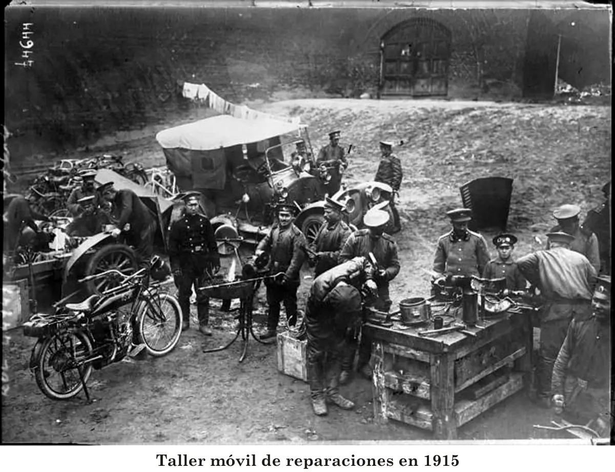 Motos en el Imperio Ruso