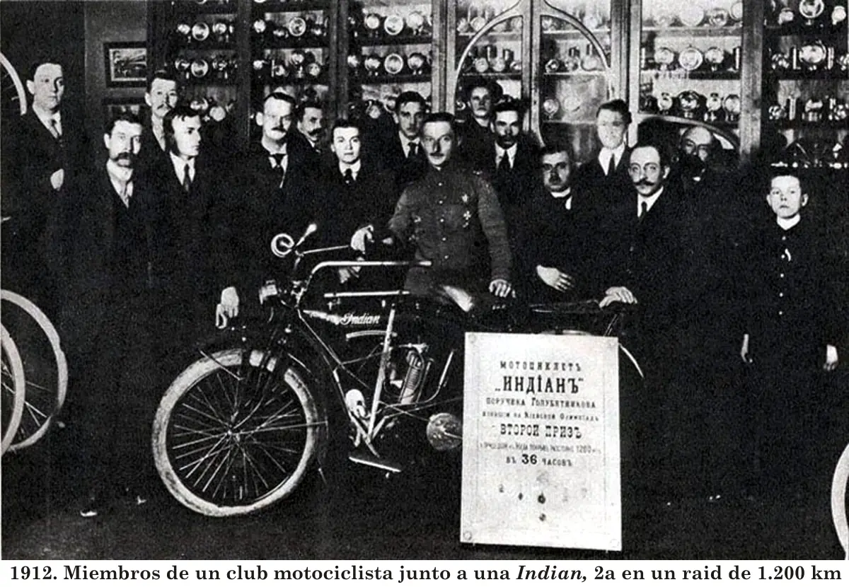 Motos en el Imperio Ruso