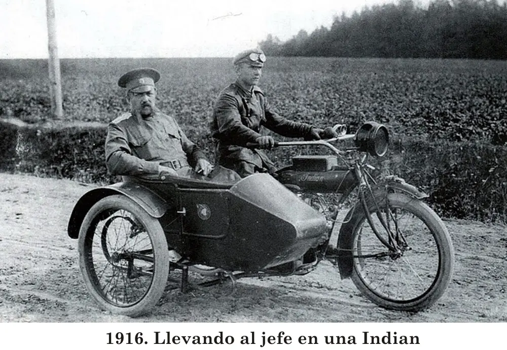 Motos en el Imperio Ruso