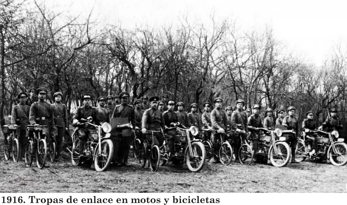 Motos en el Imperio Ruso