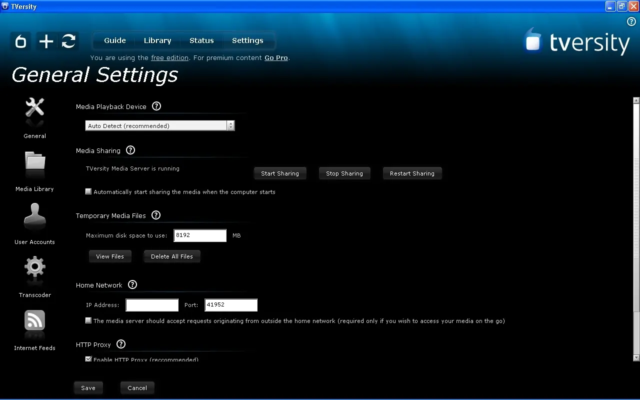 instala tu propio servidor de Streaming