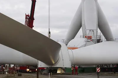 Los aerogeneradores diseñados para el mar