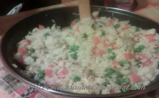 Arroz tres delícias