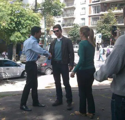 Tom Cruise estuvo en Buenos Aires