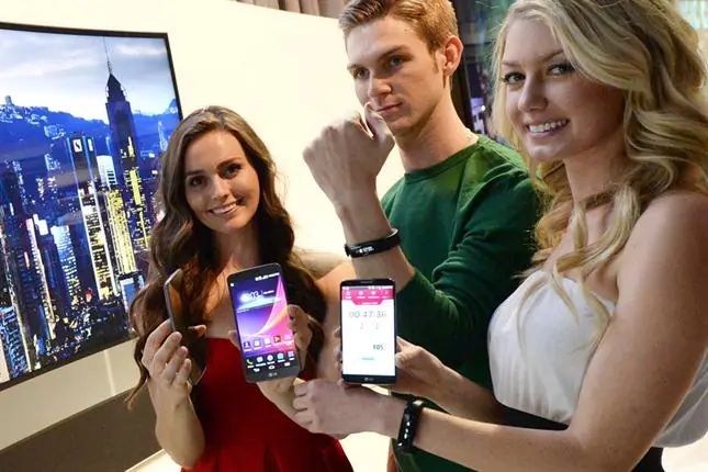 LG presenta una nueva pulsera inteligente