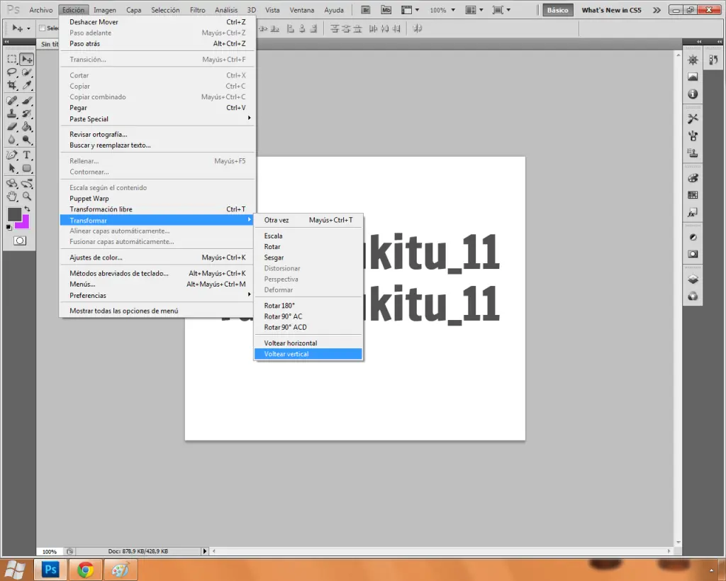 Tutorial | Efecto Reflejo en Ps.