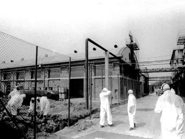 Desastre químico en Seveso (1976).