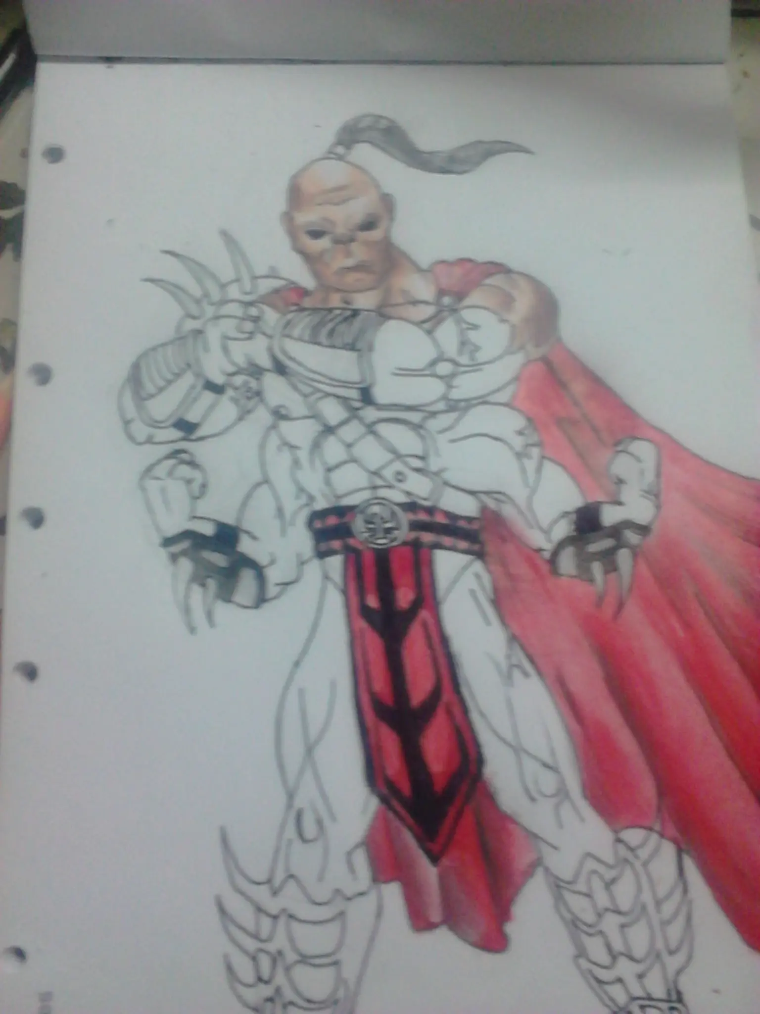 Goro: El bruto de mortal kombat en papel