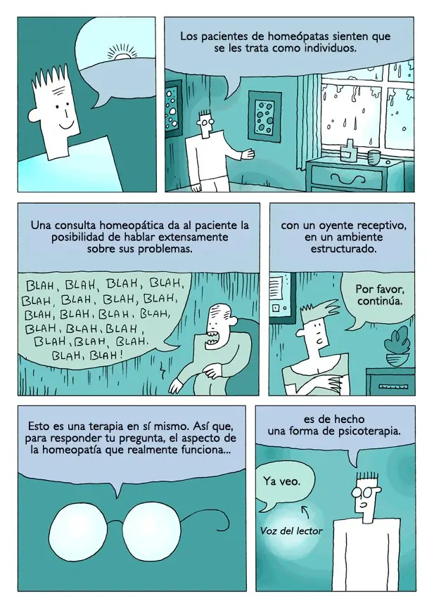 ¿Que es la Homeopatia? Este comic te lo explica.