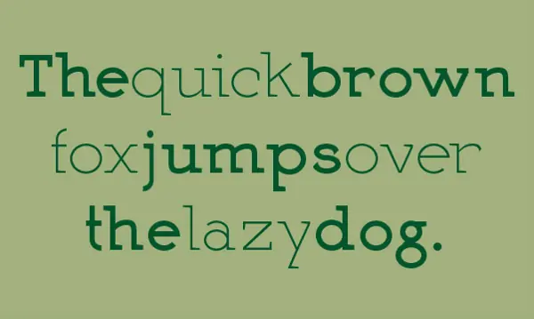 font