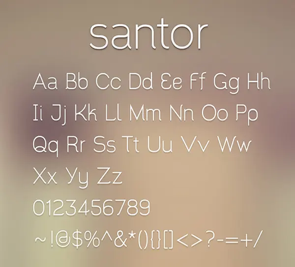 font