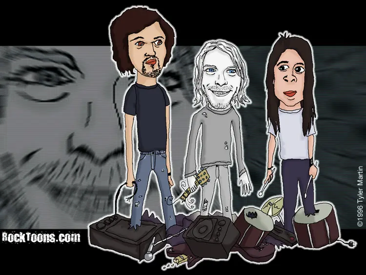 Caricaturas de algunas bandas,entrá!