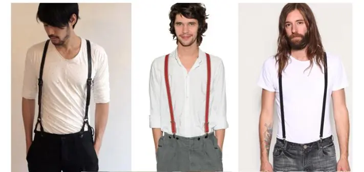 Los tirantes vuelven a la moda masculina