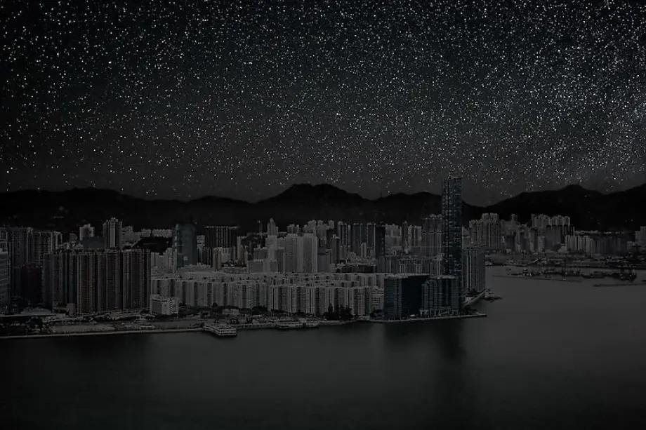 ¿Cómo se vería el cielo nocturno como en las grandes ciud