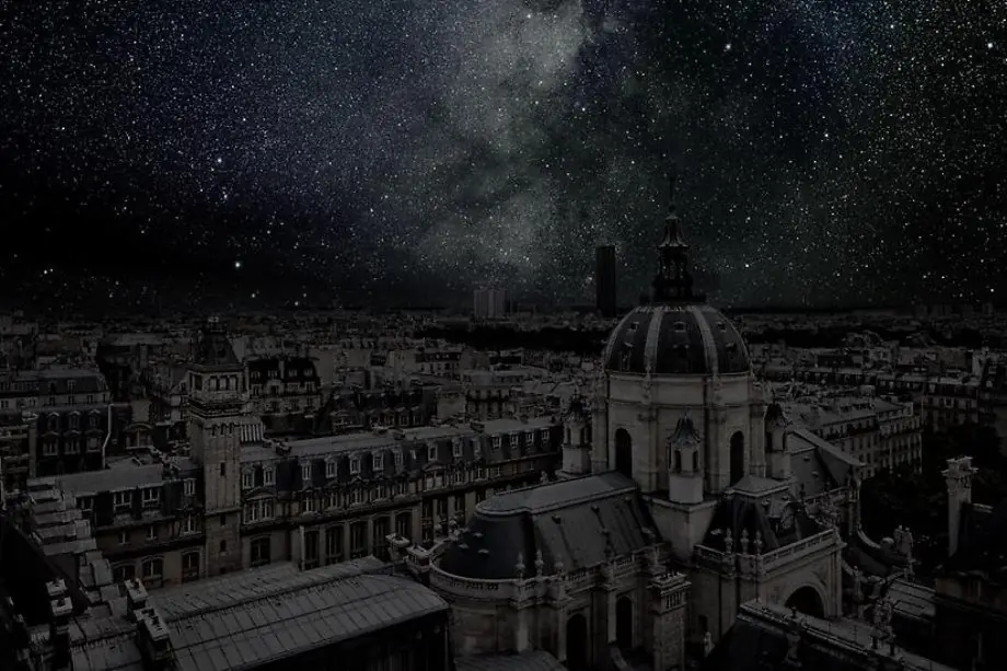 el cielo nocturno