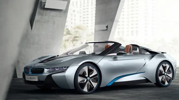 BMW i8 Spyder Concept: Nace el descapotable
