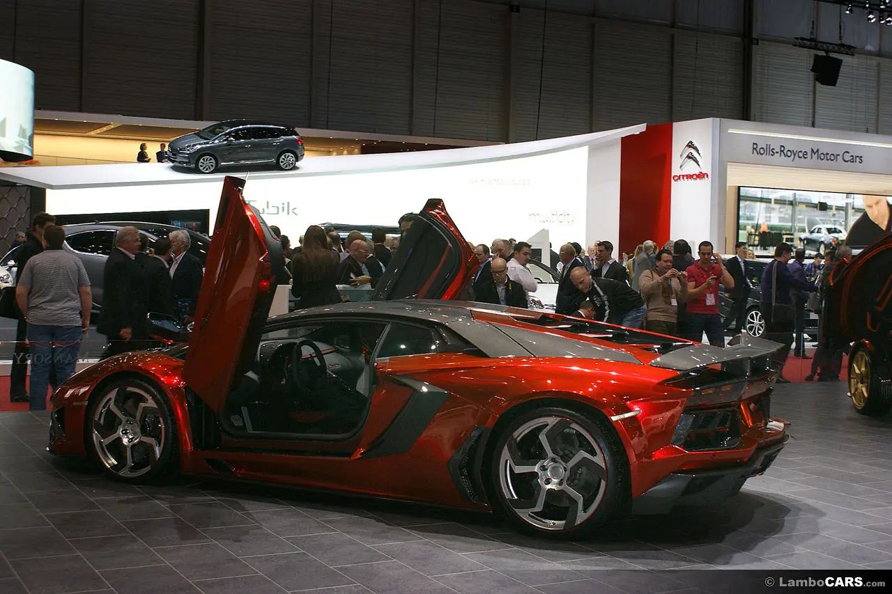 Lamborghini Aventador by Mansory (nueva galeria de fotos)