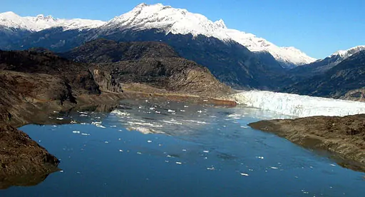 Desparece lago chileno
