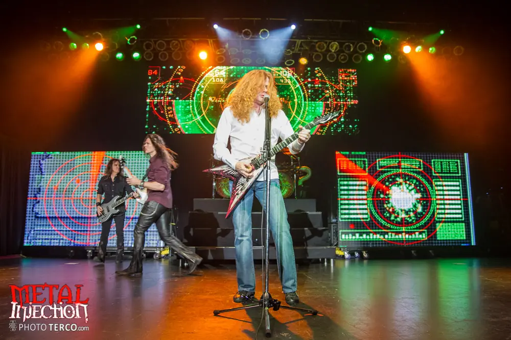 Mustaine asegura no tener problemas con los Big Four